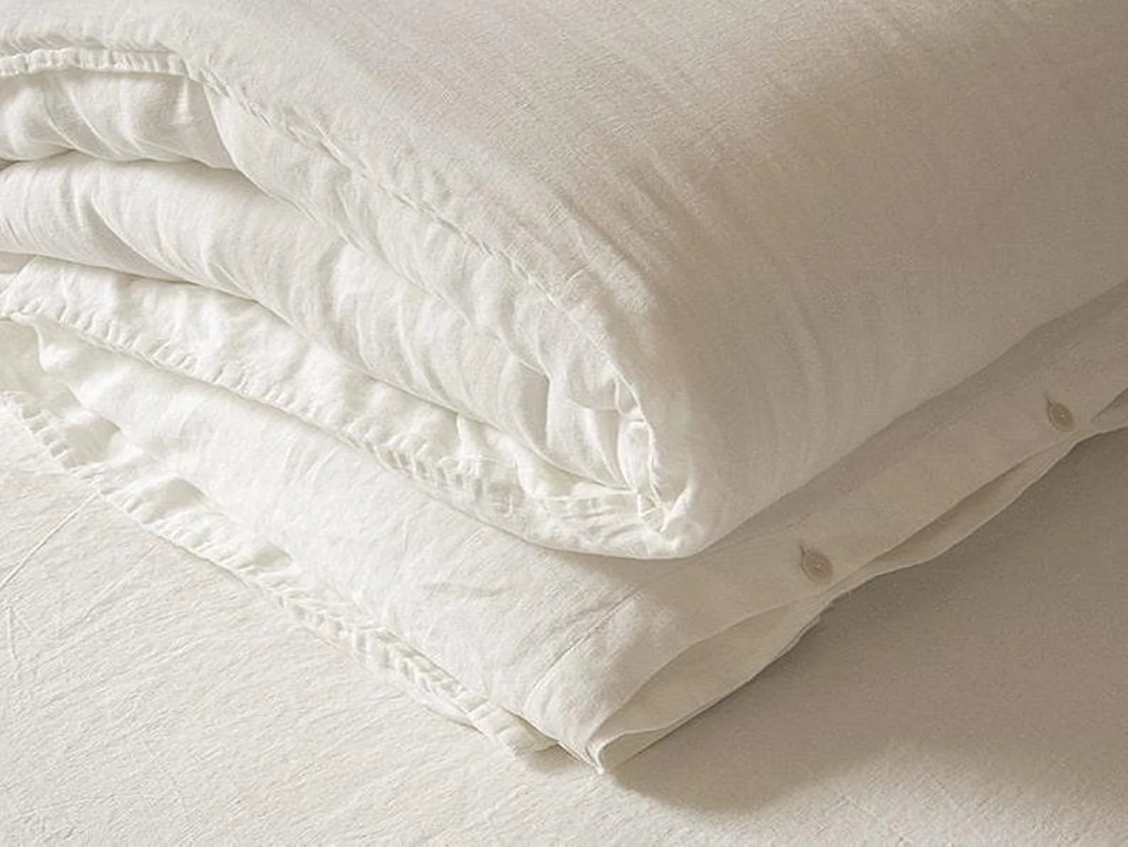 Linen Duvet Cover Stone Washed Super Soft Natural Organic 100% Stonewashed or 3pc Set