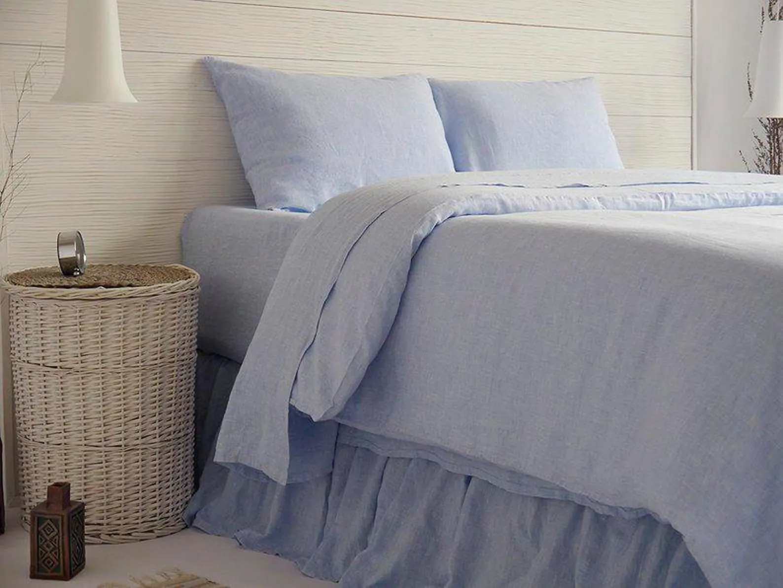 Linen Duvet Cover Stone Washed Super Soft Natural Organic 100% Stonewashed or 3pc Set