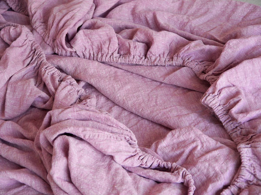 Linen Sheets Set 4pc Stone Washed Super Soft Luxury Twin Full Double Queen King Pure 100% Flax Natural Organic