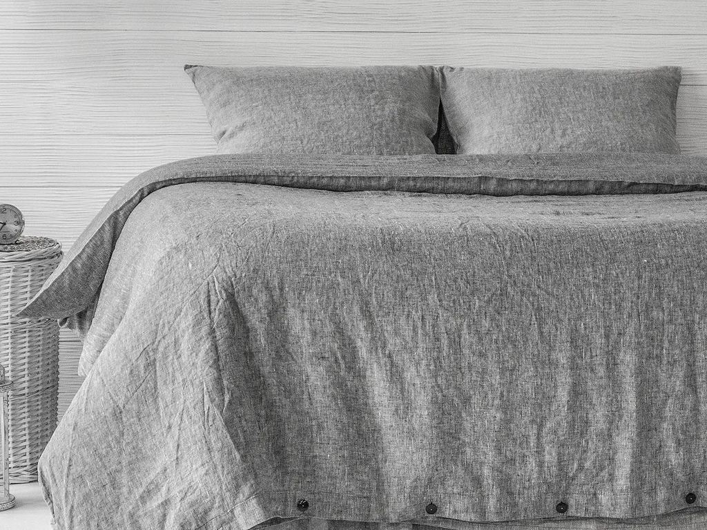 Linen Duvet Cover Stone Washed Super Soft Natural Organic 100% Stonewashed or 3pc Set