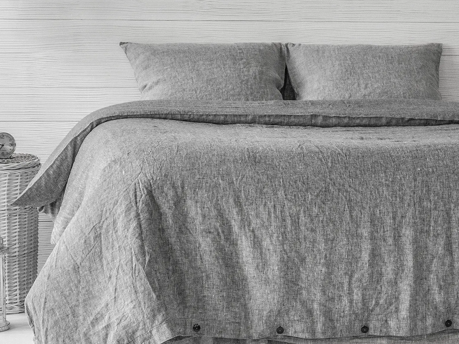 Linen Duvet Cover Stone Washed Super Soft Natural Organic 100% Stonewashed or 3pc Set